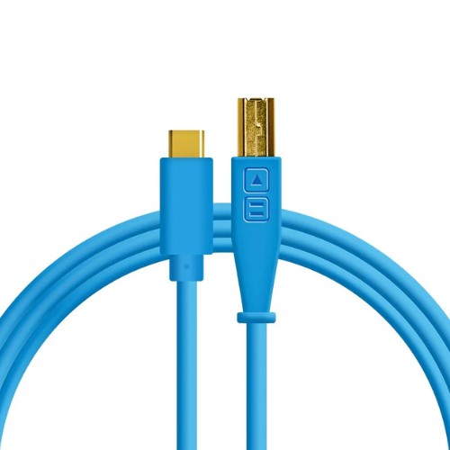 DJ TechTools Chroma Cables USB-C to B Blue