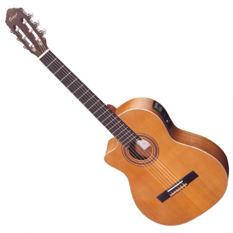 גיטרה קלאסית מוגברת שמאלית Ortega RCE131L
