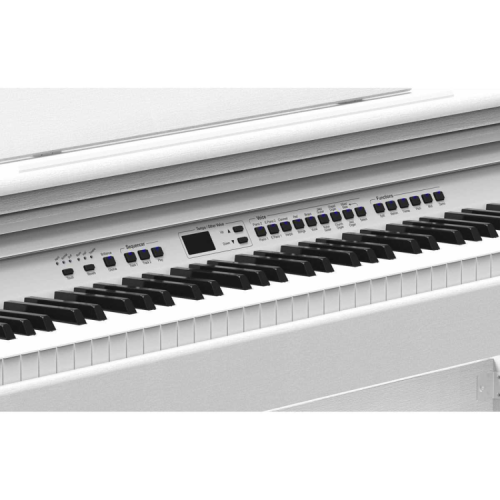 פסנתר חשמלי רהיט בצבע לבן Orla CDP-101 DLS