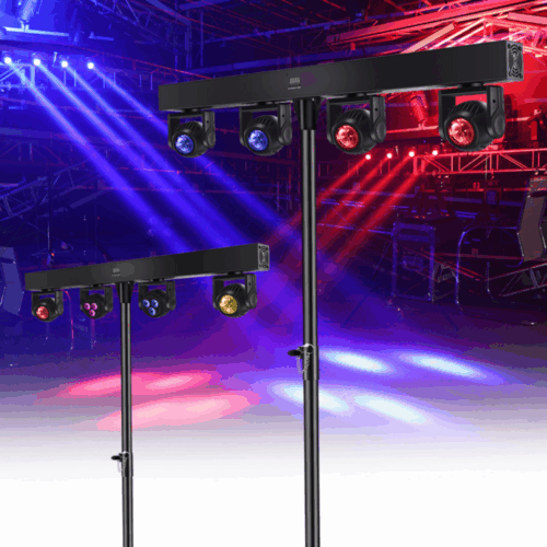 בר תאורה כפול מובינג לד כולל סטנד Shadow PL-30D