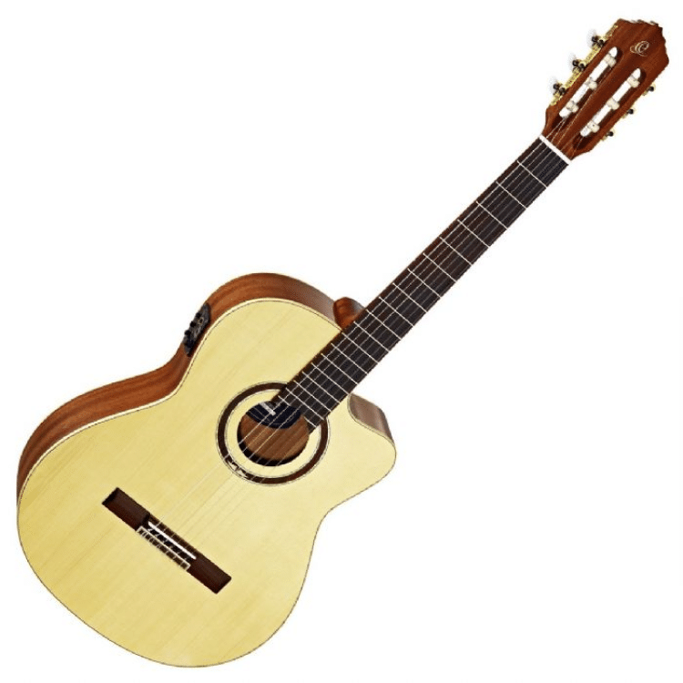גיטרה קלאסית מוגברת Ortega RCE138SN