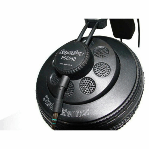 אוזניות אולפניות חצי פתוחות SUPERLUX HD668B