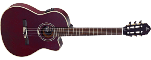 גיטרה קלאסית מוגברת Ortega RCE139-T4STR