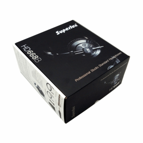 ⁦אוזניות אולפניות חצי פתוחות SUPERLUX HD668B⁩ – תמונה ⁦3⁩