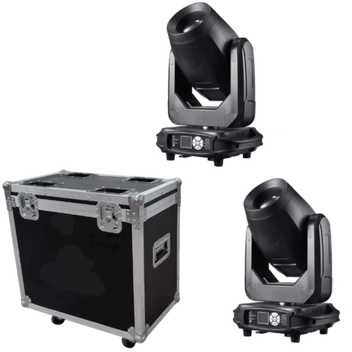 זוג פנסים חכמים בקייס L 380W Beam-Spot