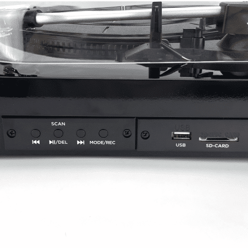 ⁦פטיפון עם רמקולים מובנים Aiwa GBTUR-120WKMKII⁩ – תמונה ⁦3⁩