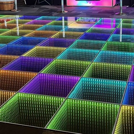 רצפת ריקודים LED בגודל 50X50 ס"מ