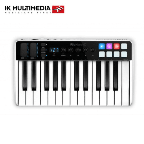 מקלדת שליטה כרטיס קול IK Multimedia iRig Keys I/O 25