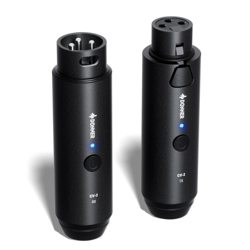 סט XLR אלחוטי DONNER Wireless XLR Microphone CV-2