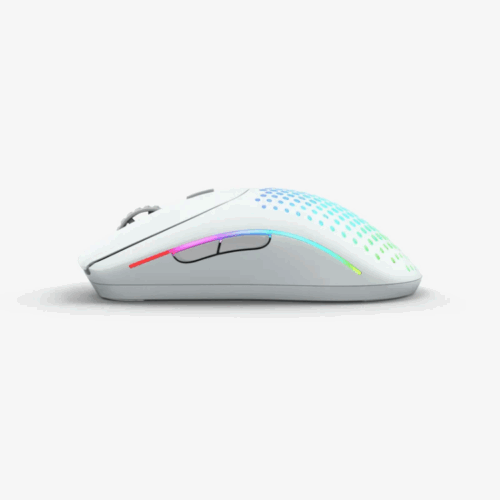 ⁦עכבר גיימינג אלחוטי לבן Glorious Model O 2 Wireless⁩ – תמונה ⁦3⁩