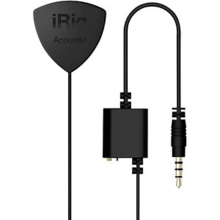 ממשק מיקרופון זעיר iRig Acoustic לגיטרה אקוסטית מבית IK Multimedia