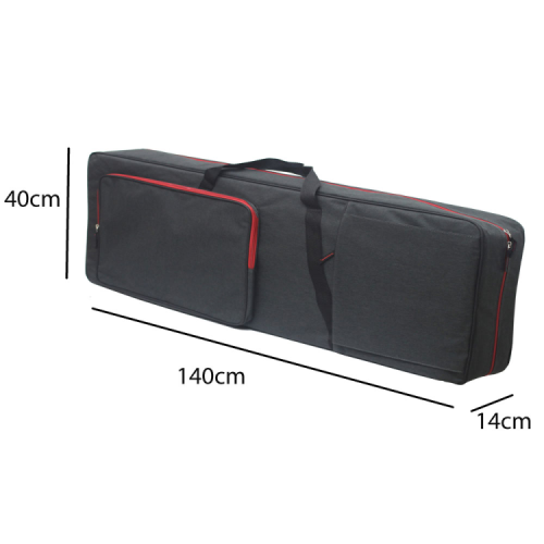 ⁦תיק מרופד למקלדת 88 BAG-88-KEY-GRAY⁩ – תמונה ⁦3⁩