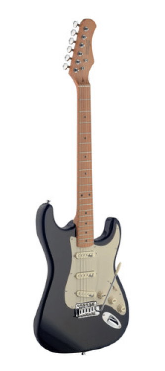 גיטרה חשמלית בצבע שחור James Neligan Guitars SES50MBK