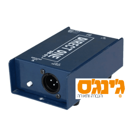 קופסת DI פסיבית Roxtone