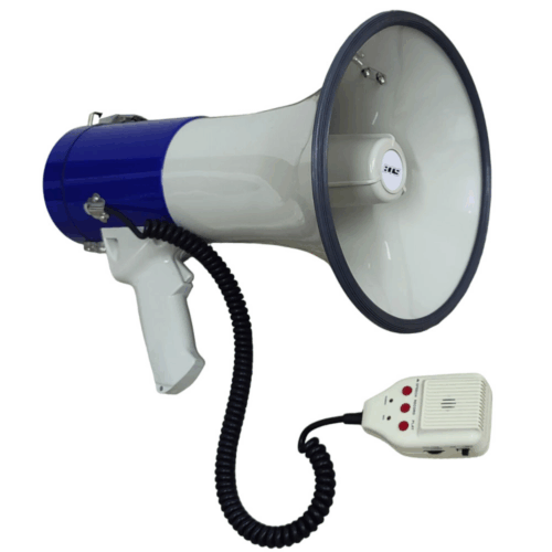 מגפון 25W עם סוללה נטענת BTS MEGA-25W Li
