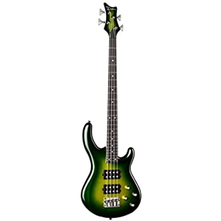 גיטרה בס בצבע ירוק Dean Guitars EDGE 3 ELECTRIC GREEN METALLIC BURST