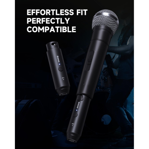 ⁦סט XLR אלחוטי DONNER Wireless XLR Microphone CV-2⁩ – תמונה ⁦3⁩