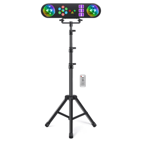 סט 5 תאורות אפקטים למסיבות כולל סטנד Shadow PL-31Z