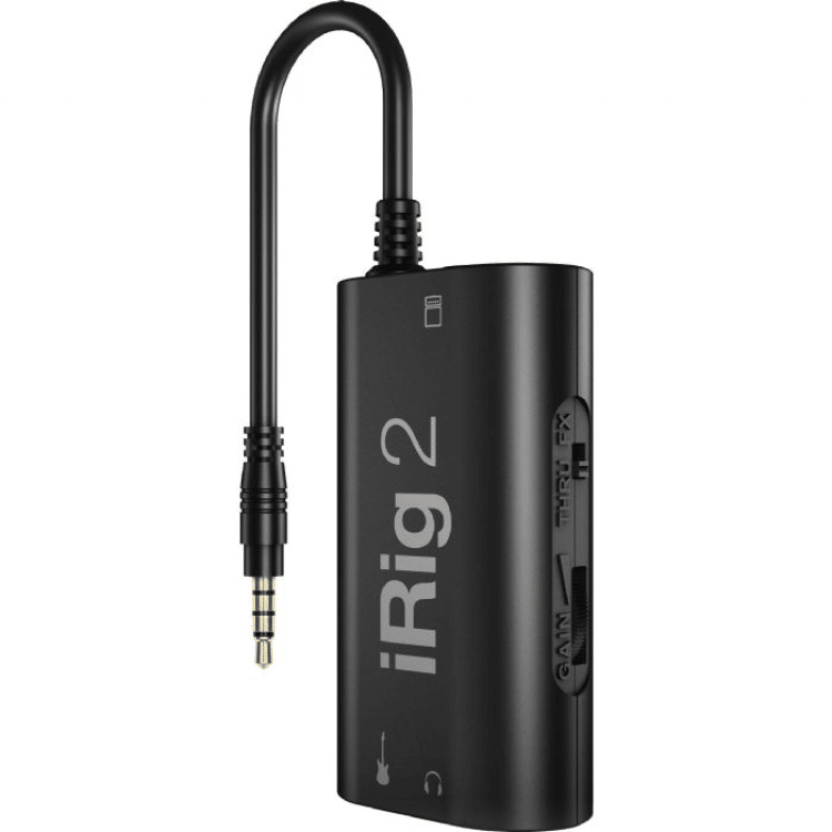 כרטיס קול נייד לגיטרה IK Multimedia iRig 2