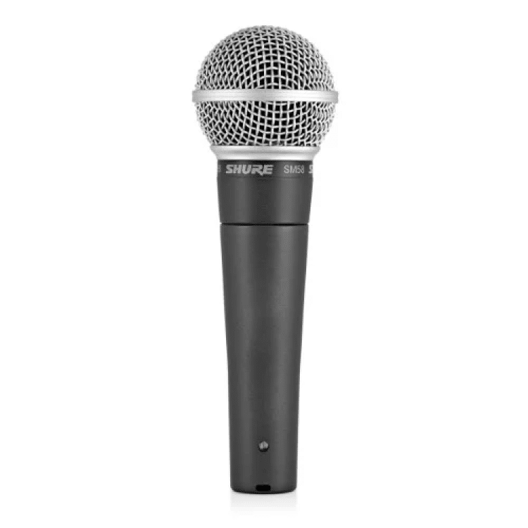 השכרת מיקרופון דינאמי SHURE SM58