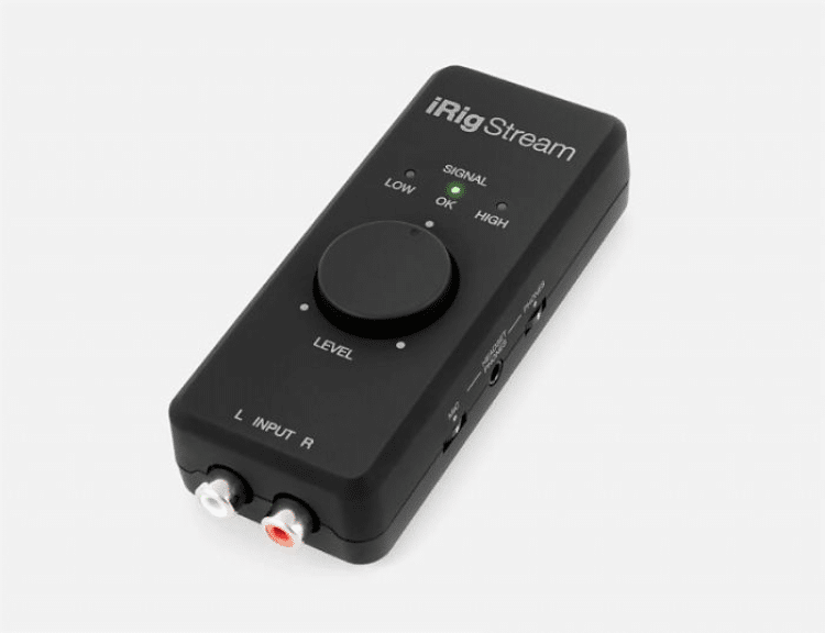 iRig Stream ממשק אודיו ייעודי לסטרימינג IK Multimedia