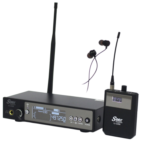 מערכת אלחוטית SEER In Ear Monitor IU-2266